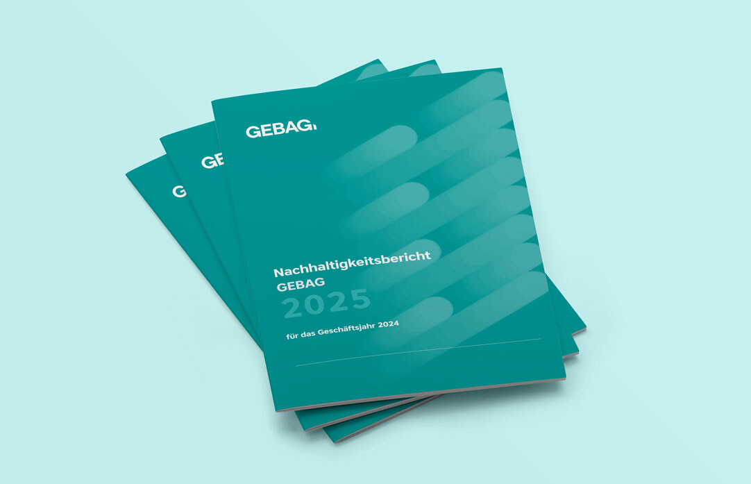 Cover des Nachhaltigkeitsberichts 2025
